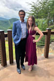 When i first put this on I thought I would need to get it hemmed and taken in but my boyfriend convinced me to leave it. Ended up being great and got so many compliments on it! - Rebecca O.