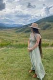 I wore this dress to my friend's wedding and got so many compliments. The dress itself is super comfortable. Beautiful, long, and flowy. Would definitely recommend this dress! 5 stars for sure! - Rachel P.