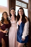 Someone else said the same thing in their review but the band right below the bust is extremely tight and uncomfortable. I was strapped for a wedding and decided to wear this one. I ended up wearing a cardigan with it. I did get a lot of compliments on it! It's a very unique blue and I love it. - Elizabeth M.