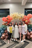 The dress was beautiful. I was afraid it was going to run too small or too big but it was perfect! Although, one downfall is the zipper. The zipper kept getting stuck where the fabric changes by the waist. Otherwise, pair these up with pointed white shoes, *chef's kiss* - Mai V.