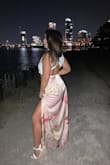 I'm in love with this skirt! It flows beautifully and the material is so luscious! It fits true to size and is super flattering. I already ordered two more in different colors! The top is also from Lulus! - Madeline R.