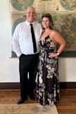 I purchased this for an outdoor wedding. Fit perfectly and was so elegant yet easy to wear. Even with heels was a bit long but it flowed perfectly. - Nicole S.