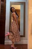 It is the first time I have seen this type of dress and I feel that it is more my style, I love how I look and the way it defines my waist. It is fresh, very comfortable and elegant. What I love the most is that you can make different types of knots with the straps. - Grisel S.