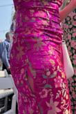 This dress quite literally continued to slowly rip off my body all night. I hadn't even had it on for more than 2 hours and it began ripping. It was just shredding seam from seam. The fit was perfect, so it's not like it was too tight. I had to run to the bathroom to keep sewing my dress back together at the wedding I was at. :( I'm so disappointed!! - Erin W.