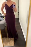 I bought this for an upcoming fall wedding and I can't wait to wear it! It fits like a glove, although a little long even in heels. It's super flattering and simple, elegant, and comfortable. - Rashielle T.