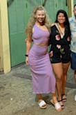 I bought this to wear in Puerto Rico and it was perfect. I definitely can't wear it if I plan to eat a lot since it shows every detail, but I love it so much. - Keara P.