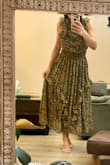 Summer dress that can be worn to several occasions. Light fabric, well sewn, fits true to my size, loving it! - Olena S.
