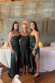 This dress is my favorite dress I've ever owned! I ordered it in dark green and size M. I usually wear a size 4 or 6 in dresses because of my chest.  There isn't a zipper. At first, it was hard to put on, BUT I completely understood why once it was on. The material is well made. Pretty heavy but not overly hot. It's easy to walk in and dance in. I seriously recommend this dress!! You can even hand wash it, as the directions say, but it would be so hard to dry the dress without properly wringing it out. So I washed it in my washing machine on the delicate cycle, and I hung it to dry. Very light ironing is needed, as well. Perfect dress!!! 5 stars - Renea R.