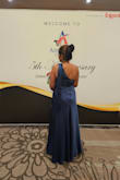 I wore this dress to a gala and felt so elegant and regal all night. The material is gorgeous (I don't think the pic does it justice) and it's easy to walk in. Needless to say, I got lots of compliments and surely didn't need to leave the ball at 12! - Suraj R.