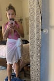 Usually don't like one pieces but I am obsessed with this one. Wore with a pair of shorts for a music festival. Also, wore to the pool and beach. Gets lots of compliments. Love the color and the cut. Thinking about another color! - Lindsay K.