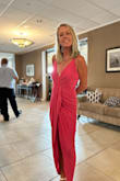 Wore this dress to my niece's wedding in August...got so many compliments!  Fit perfect...great color! - Michelle B.