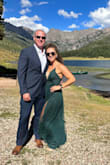 This dress was perfect for a Colorado Mountain Wedding. I did have to trim the tulle about 2 inches since I didn't wear a large heel but I was still obsessed with it - Jess L.
