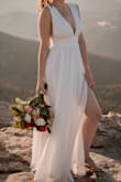 Wore for my mountain elopement photos, and it was perfect! Loved it so much I ordered it in another color to wear as a guest at another wedding. - Kirsten L.