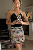 Love the print and it looks good with anything. - Juvelyn W.