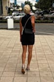 Love this dress. It does fit a bit loose around the bust area, but still a really nice black dress. - Brenda R.