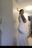 I absolutely love it, the buttons on the butt are so flattering. If you have a tummy like ideal, it can be a bit unflattering, but it's nothing that some Shapeware can't fix definitely recommend I bought it for my engagement party. - Megan S.
