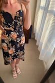I love how versatile this dress is! It can definitely be used for a wedding no matter which season. I paired it with the Arvid heels in white. - Elizabeth R.