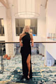 This dress is absolutely amazing. It definitely made a statement. Elegant, edgy and sophisticated. - Olga R.