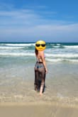 Just wore it for a vacation in Florida. Felt so sexy wearing it, and it's cute + comfy. Perfect with all sorts of bathing suits. - Lena G.