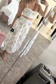 The details of this is amazing! It was a little snug in the top area, and the skirt was loose. Overall, this looks a lot more than it was and is great for so many occasions - CARLOS T.
