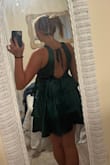Material is smooth and soft. The dress doesn't feel cheaply made. It came exactly as described! - Missy J.