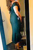 Absolutely love this dress. Comfortable and supportive enough not to have to wear a bra with it. Stretchy fit but the material looks non-stretch which gives it a more formal feel. - Amanda B.