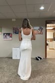 This dress was my runner-up reception dress. I loved how it fit and the simplicity of it. Can't go wrong if that's what you're looking for! - Alexa T.