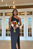 This dress was elegant and sleek. Absolutely perfect for my sister's wedding. I'd totally recommend it. - Maiya B.
