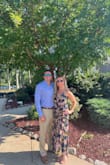 Fits nicely at top and easy to adjust straps. Could have been a little more stretchy and snug in hips but still flattering! Comfortable!! - Andrea K.