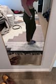 I loved these. The material is on the thin/soft side and it has a single hook closure so they definitely don't seem super heavy-duty. The fit is nice and the tie in front hides my little belly pooch. I ordered a size 8 and feel they fit true to size. - Aubrey Y.