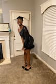 This dress was beautiful! She paired it with fuzzy heels like the bottom of the dress and gold accessories. Just beautiful! Also thank you so much for your excellent customer service! We got the wrong dress at first and you worked with us to expedite another dress and it came right on time for her dance! We are forever customers! - Taelor H.