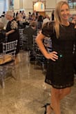 This dress is amazing! Perfect length and is so classy. Received many compliments throughout the evening. Also, very comfortable for all day [wear]. - Faith A.