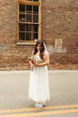 This dress is so beautiful and flattering! I wore this for my elopement and it was absolutely perfect! - Meagan O.