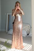 I ordered this and a few others for a military ball and fell in love with this one.  It was the most comfortable.  I loved that I could wear a normal bra underneath. I don't normally wear sequins but I'm so glad I did. I received so many compliments and hope another occasion calls for a little sparkle so that I can wear it again. I also fell in love with many of the dresses I ordered from Lulus.  Will definitely order again. - JoAan F.