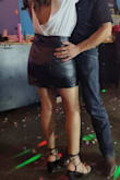 Recommended! It's comfortable and runs true to size. I wore this skirt with a Lulu's top and Lulu's shoes - CHRISTINA V.