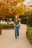 I had a stylist at lulus send me these jeans when I was in a pinch for senior photos, and Im so thankful she did!! They worked perfect as a classic jean that was professional yet stylish. They were a tad long but I am below average height so thats to be expected, but they worked great with heels. Super soft and comfy and thick. Overall, if you're on the fence buy asap!! I am usually a size 4-6 for jeans and I bought a 27 which fit perfectly. They are also stretchy for any hips as well. - Rachel C.