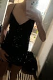 Not as pretty or dazzling in person. Nice in theory, but I'm returning. Shipped quickly which was nice. I sized up to a small based on reviews, but it was too big. - Kyla K.