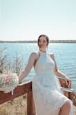 I was trying to find something really special and I found this dress. There were not a lot of reviews, but I decided to risk and was so happy when received the package. (It arrived in 5 days to Canada). - Mariya K.