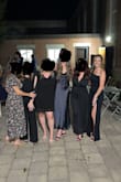 I bought this dress recently & wore it as a bridesmaid dress. Beautiful quality, fit like a glove & unbelievably comfortable! I wore it with a 3.5-inch heel & had to hem 0.5 inch off the bottom. I received several compliments & highly recommend not only this dress but this site, as I have ordered a few dresses here! Happy shopping:) - Melanie M.
