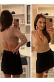 I really love this bodysuit. It's got a sophisticated and elegant look to it and just enough cleavage & a backless cut to make it fun - Silva G.