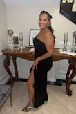 This dress fit me well! The quality was very nice & rich. I received many compliments on this dress. I would recommend this dress for a beautiful night out! I wore it for the mayor's Ball. - Angelique R.