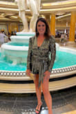 Wore this in Vegas for a fun sparkly night out and I had nothing but compliments from so many people! Everyone on the streets, the bars, and wherever stopped to compliment this great look. The romper itself fit perfectly and was so comfortable! - Julie L.