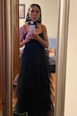 The fit of the dress was perfect! I'm 5'3" and 138 lbs. The material was good. When I received the dress it was really wrinkled so you're definitely going to have to steam it. I wore it to my sister-in-law's 50th birthday party. It was an all-black affair. I ABSOLUTELY LOVE THIS DRESS!!! It is beautiful I got a lot of compliments. Please get it. It's worth the purchase. - Patricia
