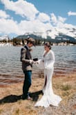 What a dream this dress was! I'm normally a medium in tops and dresses, but I am rectangular-shaped and busty. I ordered medium and large and Had to go with the large. I received so many compliments and didn't need alterations! - Sherra M.