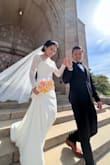 The dress fits perfectly and looks so elegant. I will recommend LuLus to anyone. - Dana T.