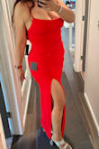 Absolutely stunning!!! Soo in LOVE I ordered 3 different dresses and all fit perfectly good! - Laura A.