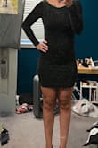 This dress made me feel absolutely amazing. I have not worn to the wedding event yet but it's a show-stopper for sure! It's a stunning dress and hugs my body amazingly - Lea S.