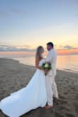 Love love this dress! I had it altered to fit me as it was small. The bust & outside of that for the price it is absolutely beautiful! - Melissa K.