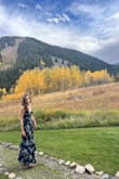 This dress fit well and was really flattering for a fall wedding. At first I thought it might be a bit loose around the waist, and I didn't have time to get it altered before the wedding. Though after a full meal and a few bevs, I was happy to have a little extra space around the waist. - Fiona M.