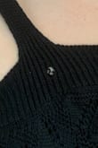 I was SO excited for this dress, and it fits beautifully... However, as soon as I looked in the mirror, I spotted a huge hole in the right shoulder. I am so disappointed as it is for a bachelorette this weekend. I paid additional shipping to ensure this piece arrived on time. :( Any assistance you can provide would be greatly appreciated. - Kristen L.